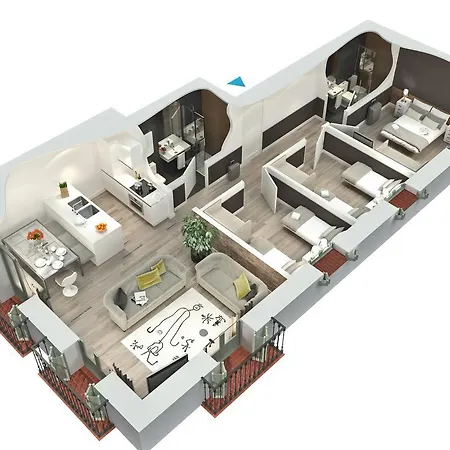 Apartament Enjoybcn Miro *